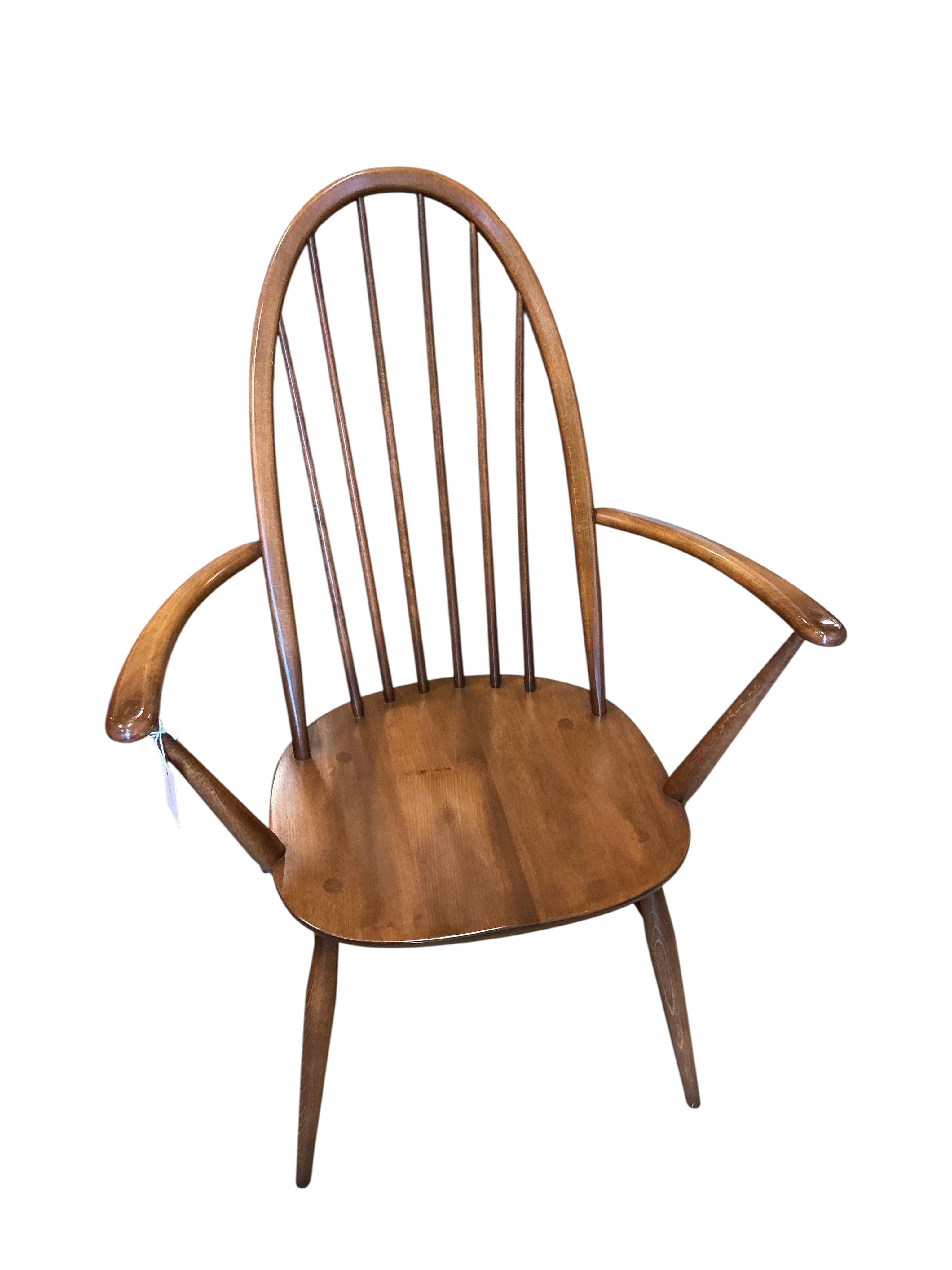 A set of six Ercol chairs (two carvers)
